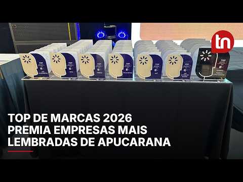 Top de Marcas 2026 premia empresas mais lembradas de Apucarana