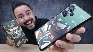 REDMI NOTE 13 PRO+ AAPE LIMITED EDITION | Xiaomi do EXÉRCITO 🪖