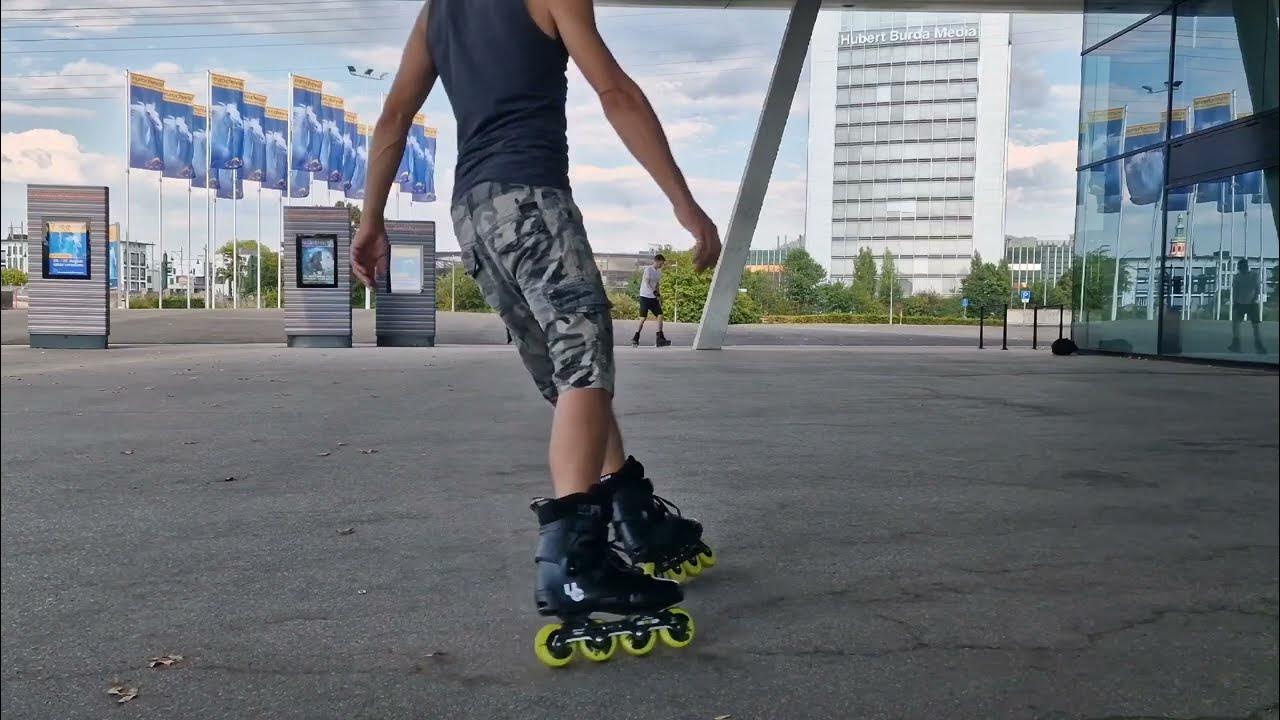 Freestyle Inlineskating Practice session/ Wizard on Powerslide Katana