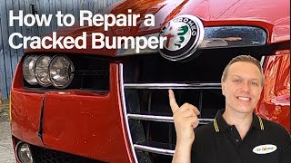 How to Repair a Cracked Bumper on a Alfa Romeo