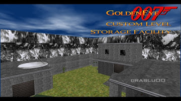 GoldenEye 007 N64 - Storage Facility - 00 Agent (Custom level)