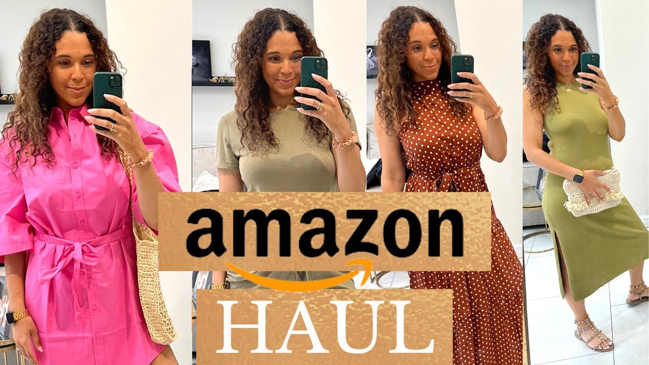 AMAZON TRY ON HAUL | Essential Summer Dresses  | Fashion Styling Tips
