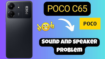 Sound and speaker problem fix POCO C65 || How fix Sound and speaker problem || Sound settings