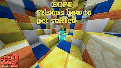 Minecraft ecpe prisons how to get started #2