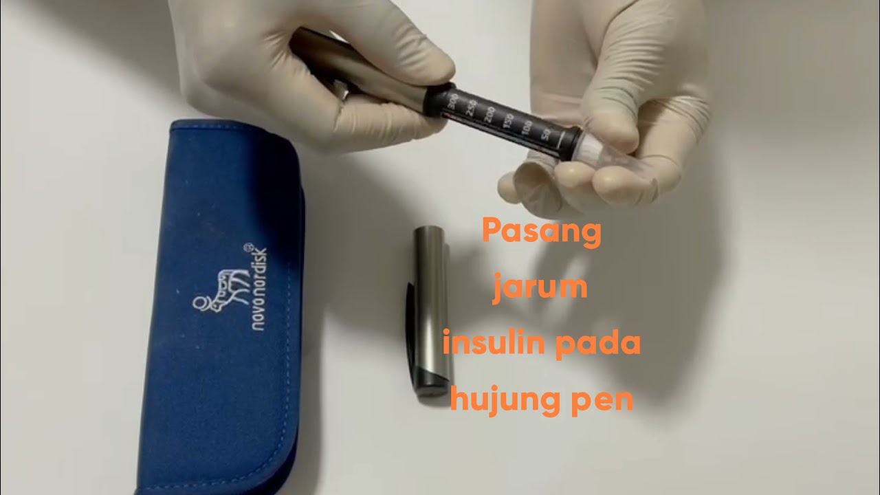 Cara Menggunakan Pen Insulin Youtube