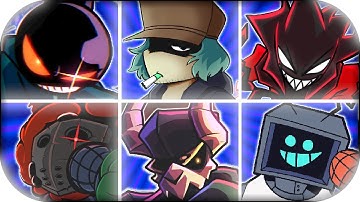 ❚FNF Mod Showdown but Everyone Sings It ❰Perfect Hard❙FNF Music❙FNF Songs❙FNF Mods❱❚