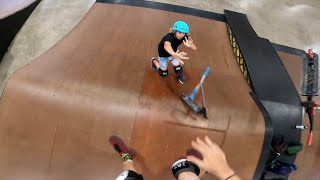 The Worst Possible Skatepark Crash…