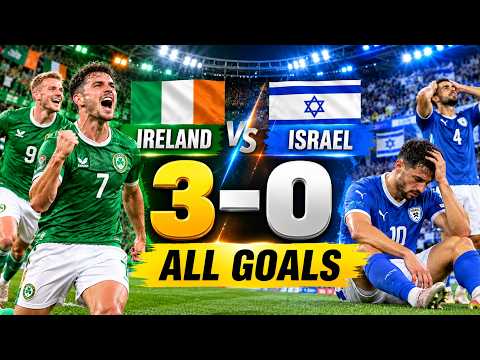 Israel 0-3 Republic of Ireland  All Goals Highlights | UEFA Nations League 2026 #footballhighlights
