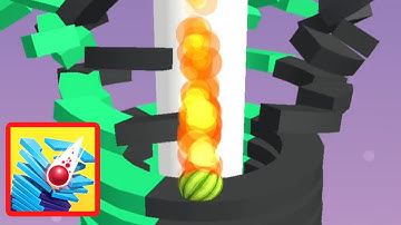 Stack Ball LVL 48-51 | All Levels Gameplay Android