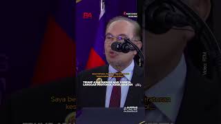 Trump Ajak Anwar Naik Kereta, Langgar Protokol Keselamatan