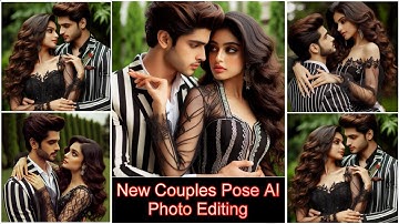 New Couples Pose AI Photo Editing with Bing Image Creator Prompt