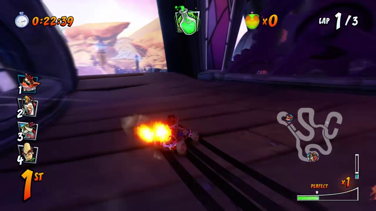 Crash™ Team Racing Nitro-Fueled Beenox Crate Location: Out Of Time