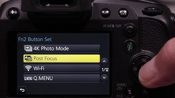 Panasonic Lumix FZ80/82 Programming the Function Buttons