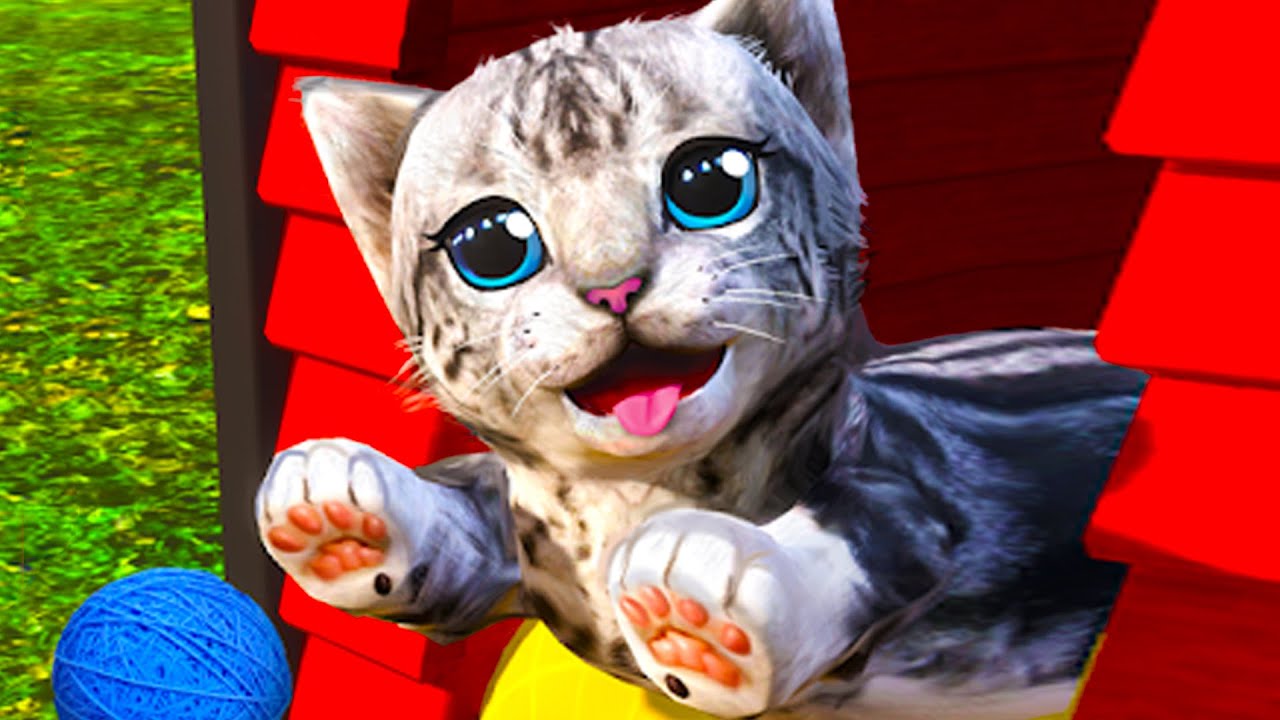 ⁣Симулятор Питомца КОШКИ #1 Кид в Pet Cat Simulator Family Game Home Adventure на пурумчата