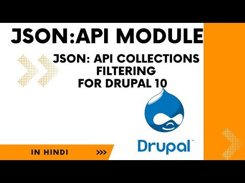 JSON API Module Collections Filtering for drupal 10