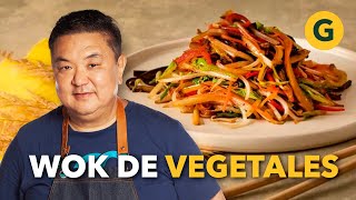 WOK de VEGETALES  PLATO RICO, NUTRITIVO y SALUDABLE por Iwao Komiyama | El Gourmet