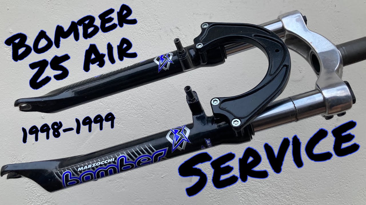 How To Service a Bomber Z5 Air 1998-1999 Fork - YouTube
