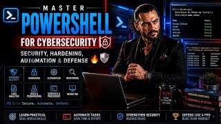 Master PowerShell for Cybersecurity | Security, Hardening, Automation & Defense 🔥🛡️
