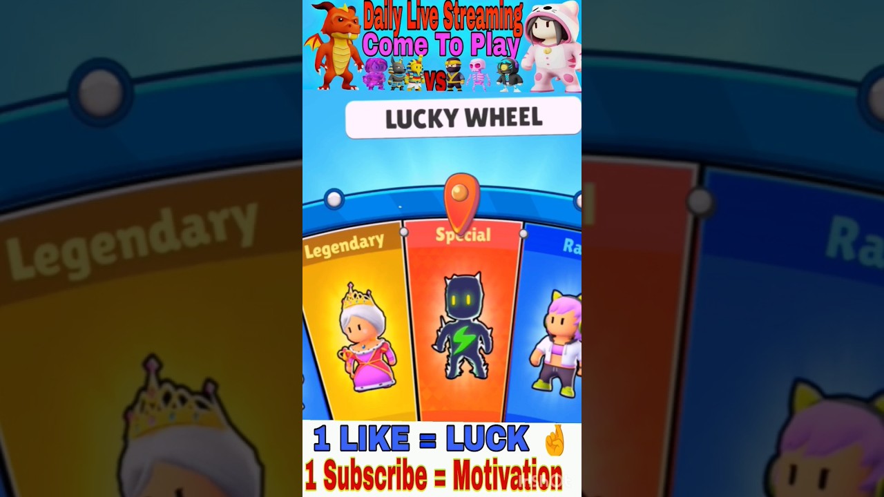 stumble guys lucky Spin special Bolt 😱 