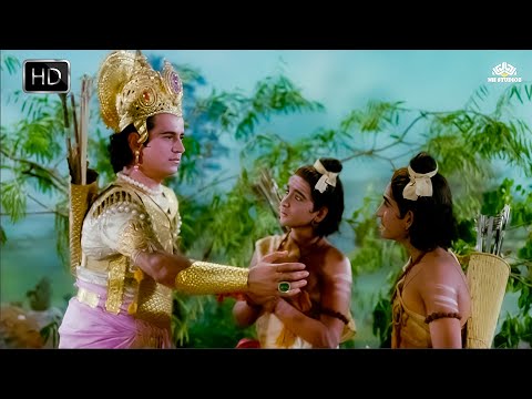 राम मंदिर प्राणप्रतिष्ठा | लव कुश और श्री राम का हुआ आमना सामना | रामानंद सागर कृत सम्पूर्ण रामायण