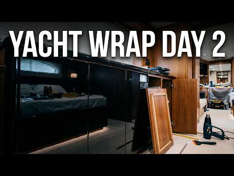 Seattle interior yacht wrap - day 2