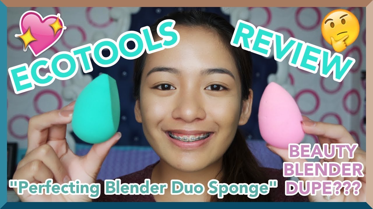 BEAUTY BLENDER DUPE?? ECOTOOLS SPONGE REVIEW Bianca Magsino