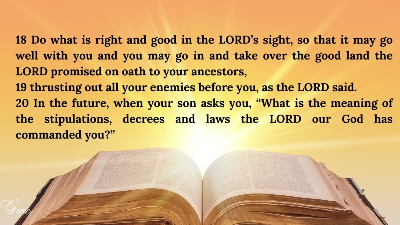 Reading of the Day - Deuteronomy 