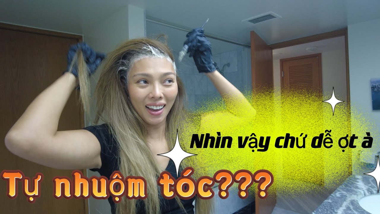 VietMama chia sẽ cách tự nhuộm chân tóc tại nhà và bộ dầu gội giúp tóc con mọc lên như nấm