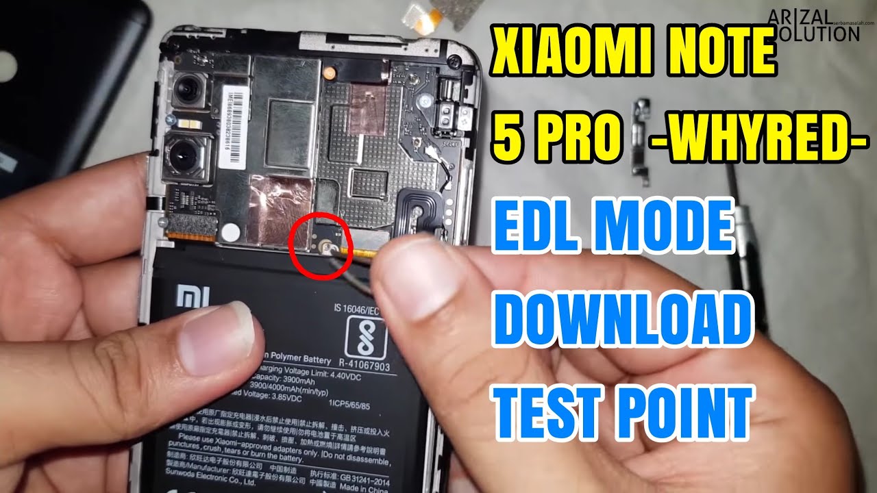 Режим Edl Redmi 6a Unlock