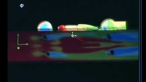 CFD Analysis 1, Dallara Honda IndyCar