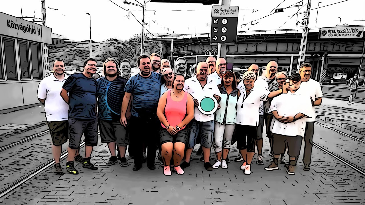 Nyugger búcsúztató Ferencvárosban 🚃 🎥 (4K50, HDR)