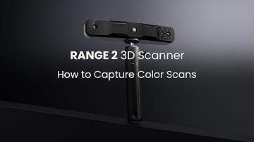 Revopoint RANGE 2 3D Scanner: How to Capture Color Scans