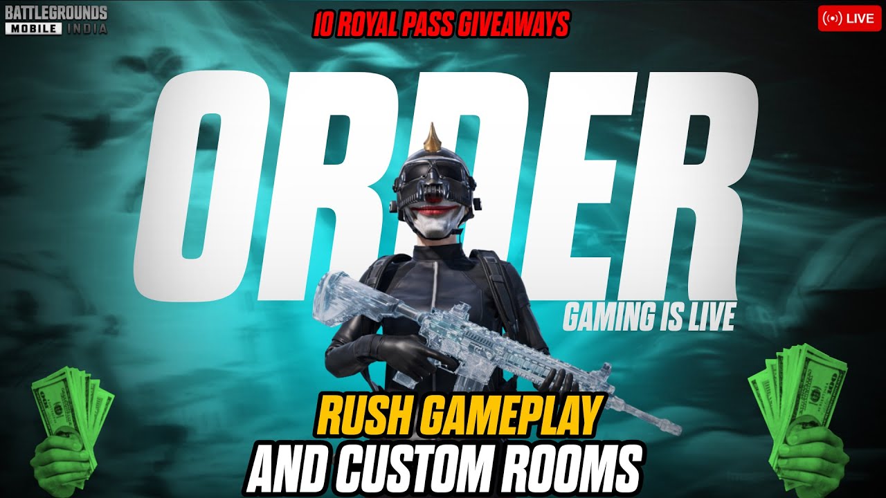 BGMI ROYAL PASS GIVEAWAY 🎁 | FREE RP FOR SUBSCRIBER | BGMI LIVE 4.2 UPDATE | ORDER IS LIVE