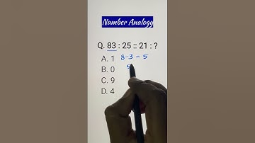 Number Analogy | Reasoning Tricks #shortsfeed #shortsvideo #youtubeshorts