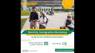 Celebrity Monthly Immigration Workshop: Study Permit and Work Authorization Net Worth