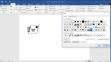 How to insert incoming envelope symbol in Word