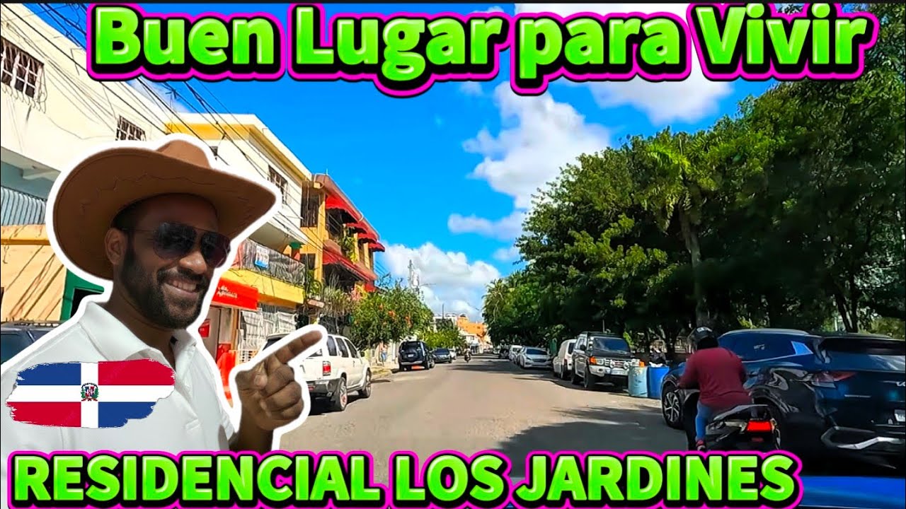 Me pidieron este Recorrido por El Residencial los Jardines Santo Domingo Dominican Repúblic 