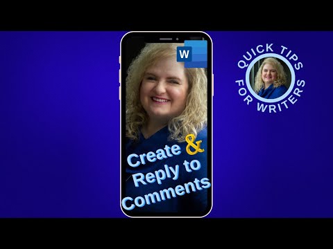 How to Create & Reply to Comments in Microsoft Word #shorts