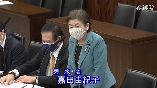 参議院 2021年04月06日 法務委員会 #09 嘉田由紀子（碧水会）
