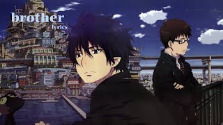 nightcore - Brother (Kodaline)