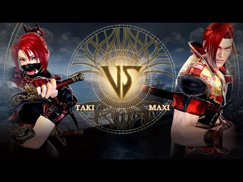 Soul Calibur VI Taki vs Maxi Ryona