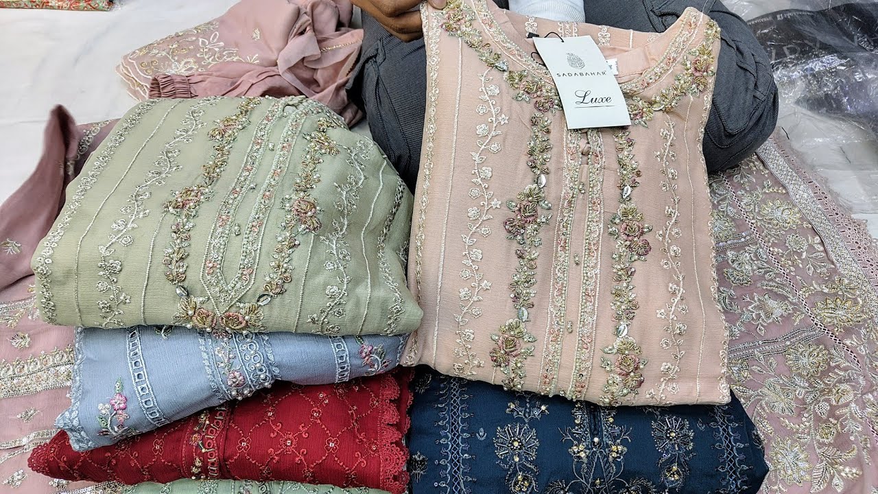 Premium SadaBahar AFSANEH Three Piece Readymade Dress Pakistani premium-sadabahar-afsaneh-three-piece-readymade-dress-pakistani