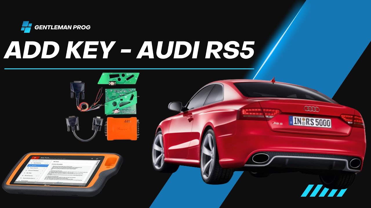 Add Key - Audi RS5, Q5, A6 - BCM2 Encrypted - Xhorse Key tool plus