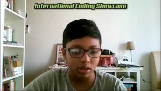 ICS 2020 (Ages 10 to 12 - Python): Dhanvin Mohan Ram, 11, Singapore