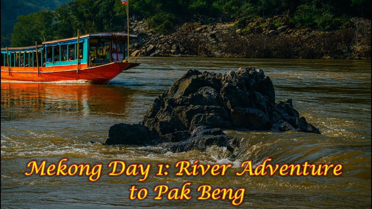 Круиз по реке Меконг, день 1: проживание в Пакбенге и незабываемое посещение рынка, Пакбенг, Лаос.