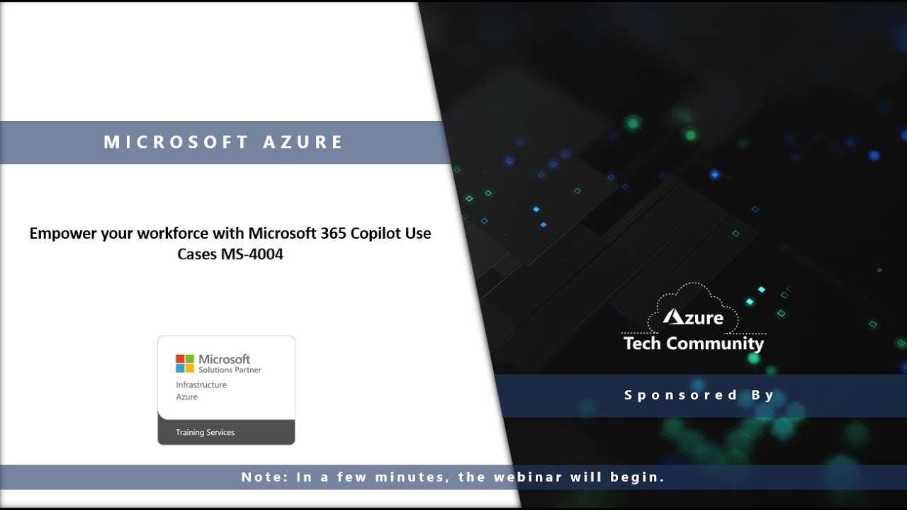 Empower your workforce with Microsoft 365 Copilot Use cases - YouTube