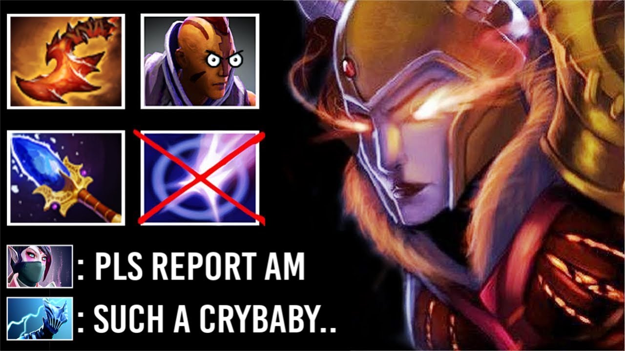 How To Make Immortal Rank Anti-Mage Rage! Non-Stop Duel Scepter LC Destroy AM No Escape WTF Dota 2