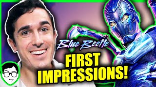 I Just Watched BLUE BEETLE and | Out of Theater REACTION + FIRST IMPRESSIONS | 2023