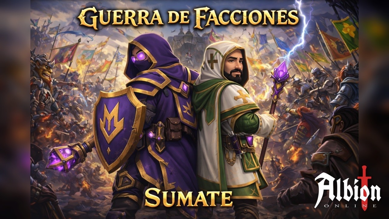 Albion Online | FULL FACCIONES (LYMHURST) + PVP EN VIVO