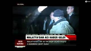 Malatyada Düşen Iki Adet F4 Uçağı 25 02 2015